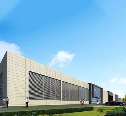 Atölye için yüksek dayanıklı galvanizli çelik yapı binası