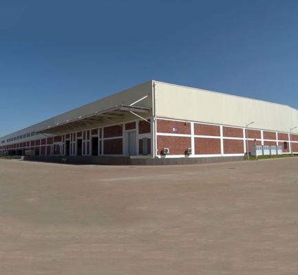 Atölye için yüksek dayanıklı galvanizli çelik yapı binası