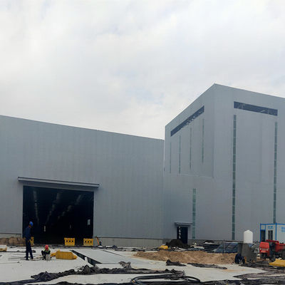 Fabrikasyon Çerçeve Çelik Yapı Atölyesi Yanmaz Endüstriyel Bina