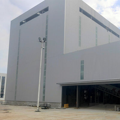 Fabrikasyon Çerçeve Çelik Yapı Atölyesi Yanmaz Endüstriyel Bina