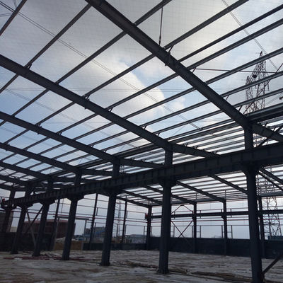 Fabrikasyon Çerçeve Çelik Yapı Atölyesi Yanmaz Endüstriyel Bina