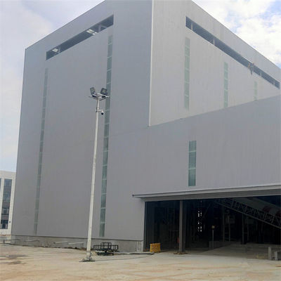 Prefabrik Çelik Yapı Garaj Atölyesi Endüstriyel Çerçeve Binası