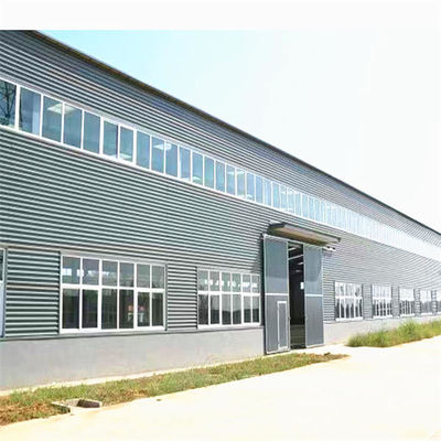 Sanayi Çelik Yapı Hangar Çerçevesi Prefabrik Çelik İmalat Atölyesi