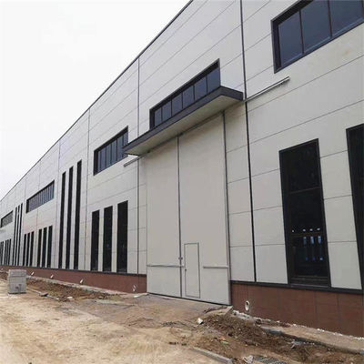 Sanayi Çelik Yapı Hangar Çerçevesi Prefabrik Çelik İmalat Atölyesi