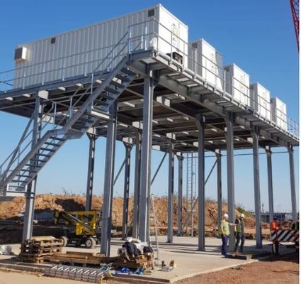 Endüstriyel için Yüksek Yük Kapasitesi Üretimli Çelik Yapı Platformu