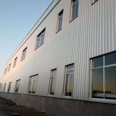 Çelik Yapı Evi Depo için Prefabrik Metal Binalar
