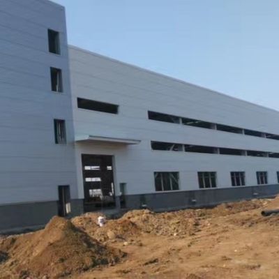 Kargo depolaması için prefab Portable Steel Structure Warehouse
