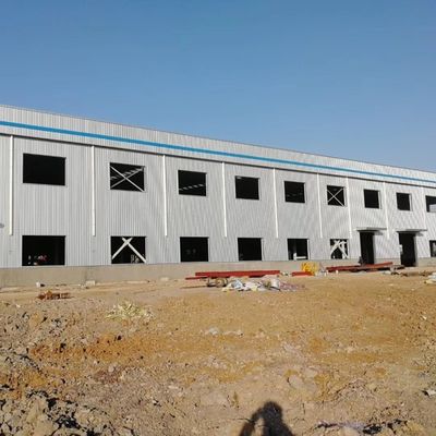 Gable Frame Light Metal Building Endüstriyel Çelik Yapı Atölyesi