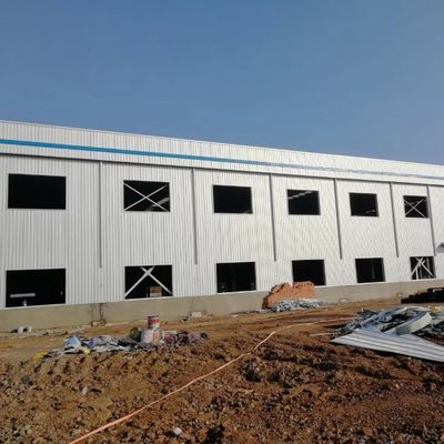 Gable Frame Light Metal Building Endüstriyel Çelik Yapı Atölyesi