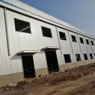 Gable Frame Light Metal Building Endüstriyel Çelik Yapı Atölyesi