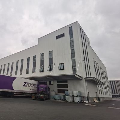 Yüksek Standart Prefabrik Çelik Yapı Depo CE/ISO9001 ile