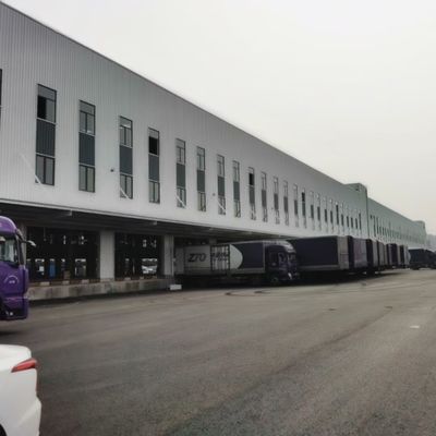 Yüksek Standart Prefabrik Çelik Yapı Depo CE/ISO9001 ile
