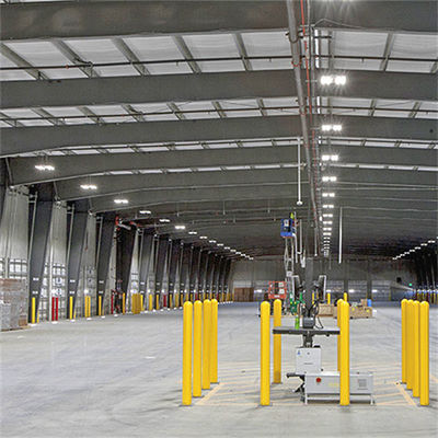 Q355 Kaynatılmış H Bölümü Çelik Yapı Atölyesi Metal Yapı Boyalı