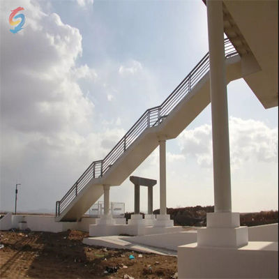 Metro İstasyonu İçin Sıcak Lastiklenmiş/Saldırılmış H-Bölümlü Çelikle Çelik Çerçeveli Bina