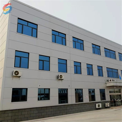 Ofis süpermarketleri için yalıtımlı duvarlı prefabrik çelik yapılar