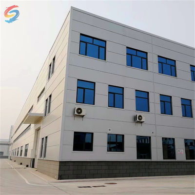Ofis süpermarketleri için yalıtımlı duvarlı prefabrik çelik yapılar
