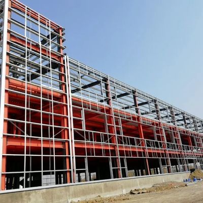 Endüstriyel kullanım için hızlı monte edilen prefabrik çelik yapı atölyesi