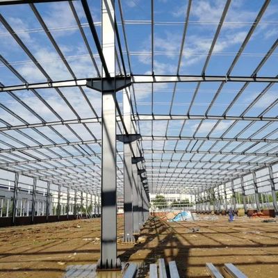 Q355B PEB Çelik yapısı Çelik prefabrik depo binası
