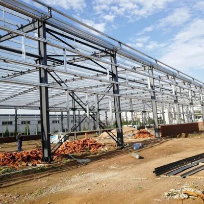 Q355B PEB Çelik yapısı Çelik prefabrik depo binası