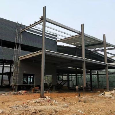 Premium Hafif Metal Eğimli Çatı Çelik Yapı İnşaat Atölyesi