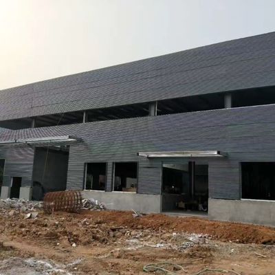 Premium Hafif Metal Eğimli Çatı Çelik Yapı İnşaat Atölyesi