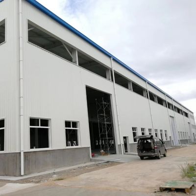 Modern Tasarım Hafif Metal Bina Prefab Çelik Yapı Atölyesi