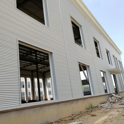 Modern Tasarım Hafif Metal Bina Prefab Çelik Yapı Atölyesi