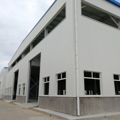Modern Tasarım Hafif Metal Bina Prefab Çelik Yapı Atölyesi