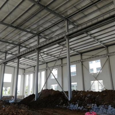 Modern Tasarım Hafif Metal Bina Prefab Çelik Yapı Atölyesi