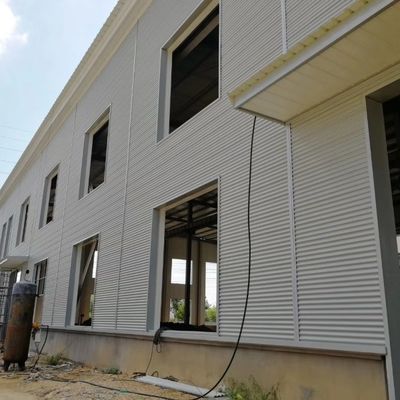 Modern Tasarım Hafif Metal Bina Prefab Çelik Yapı Atölyesi