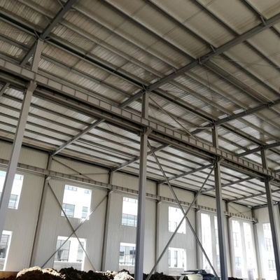 Modern Tasarım Hafif Metal Bina Prefab Çelik Yapı Atölyesi