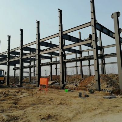 Yüksek Kaliteli Prefabrik Bina Tasarımı Çelik Yapı Atölyesi