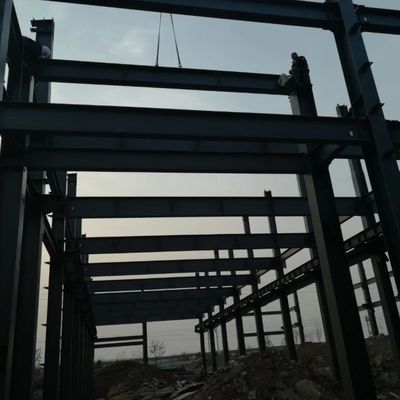 Yüksek Kaliteli Prefabrik Bina Tasarımı Çelik Yapı Atölyesi