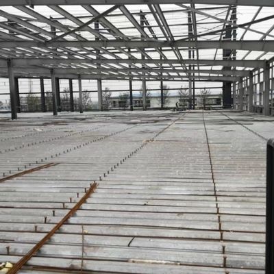 Kolay monte Su geçirmez Prefab Bina Çelik Yapı Depo