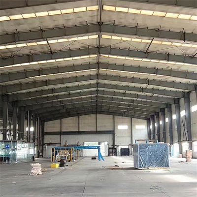 Endüstriyel Bina Prefab Steel Structure Workshop Metal İnşaat Bina
