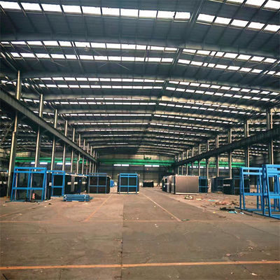 Endüstriyel Bina Prefab Steel Structure Workshop Metal İnşaat Bina