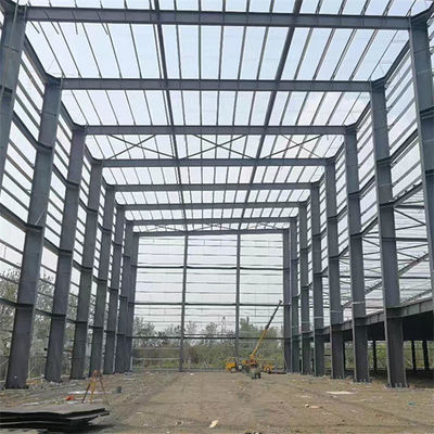Çatı duvar paneli ile sıcak daldırılmış galvanizli çelik atölyesi inşaatı