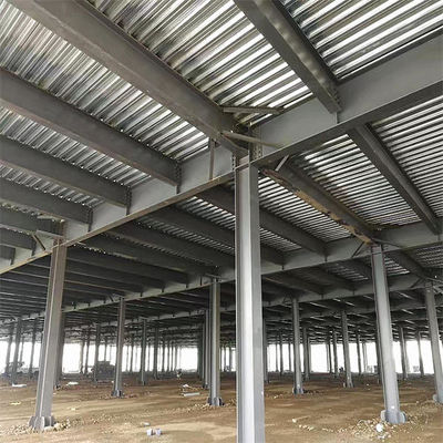 Çatı duvar paneli ile sıcak daldırılmış galvanizli çelik atölyesi inşaatı