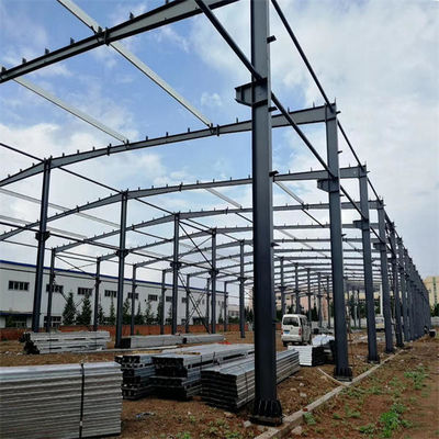 Çatı duvar paneli ile sıcak daldırılmış galvanizli çelik atölyesi inşaatı