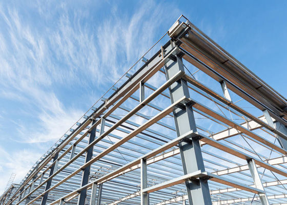 Endüstriyel Çelik Yapı Atölyesi Bina Fabrikası ISO9001 CE