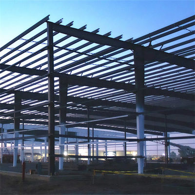Endüstri Metal Prefabrik Çelik Yapı Atölyesi Fabrika Fabrikası ISO9001