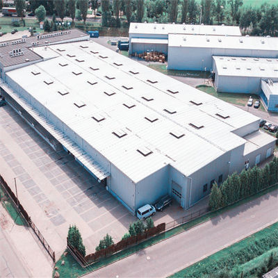 Endüstri Metal Prefabrik Çelik Yapı Fabrikası Fabrika Atölyesi CE