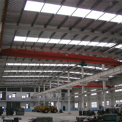 Q355/ Q235 İsteğe bağlı yalıtım ve UPVC Downpipe ile Çelik Yapı Atölyesi