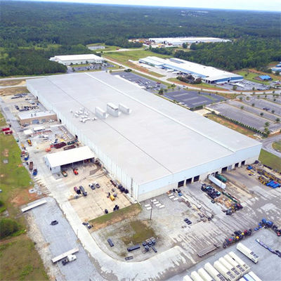 Q355B Prefabrik Depo Çelik Yapı Stadyum Izgara Formu