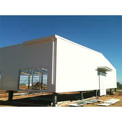 Seçmeli yalıtım ve alüminyum pencerelerle prefab çelik yapı depo