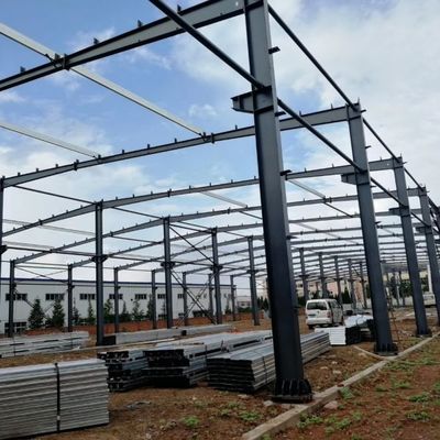 Hazırlı Çerçeve Ateş geçirmez Büyük Aralıklı Çelik Yapı Atölyesi