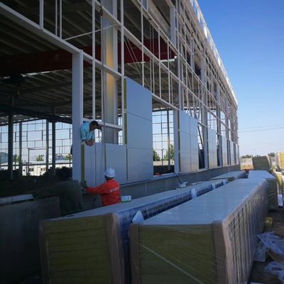 Prefab uzun uzanımlı çelik çerçeve deposu Endüstriyel Özel tasarımlı