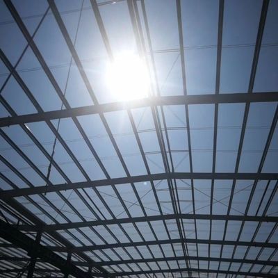 Prefab uzun uzanımlı çelik çerçeve deposu Endüstriyel Özel tasarımlı