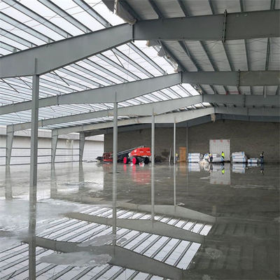 Z Bölümü Purlin ve UPVC Downpipe ile Galvanizli Çelik Yapı Atölyesi