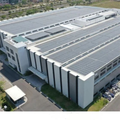 Modern binalar için özel prefabrik çelik yapısı